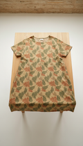 Ladies bush fern cotton dress
